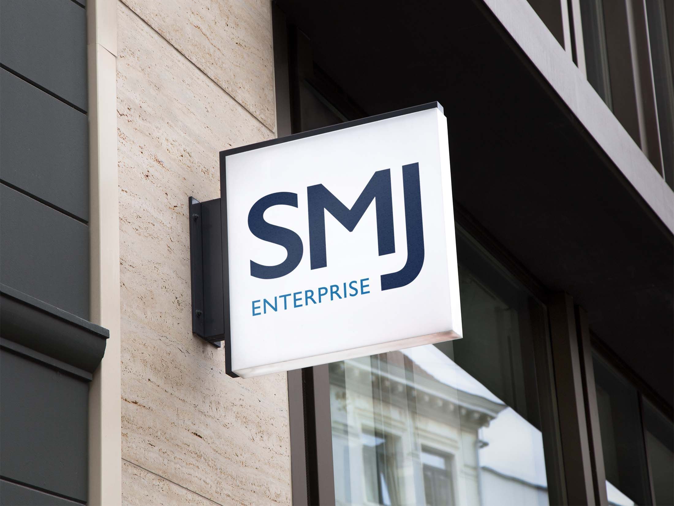 SMJ Enterprise Street Sign