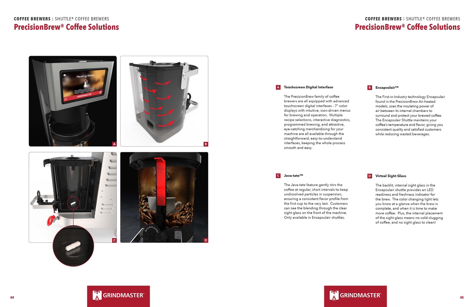 Grindmaster-Cecilware Product Catalog Page