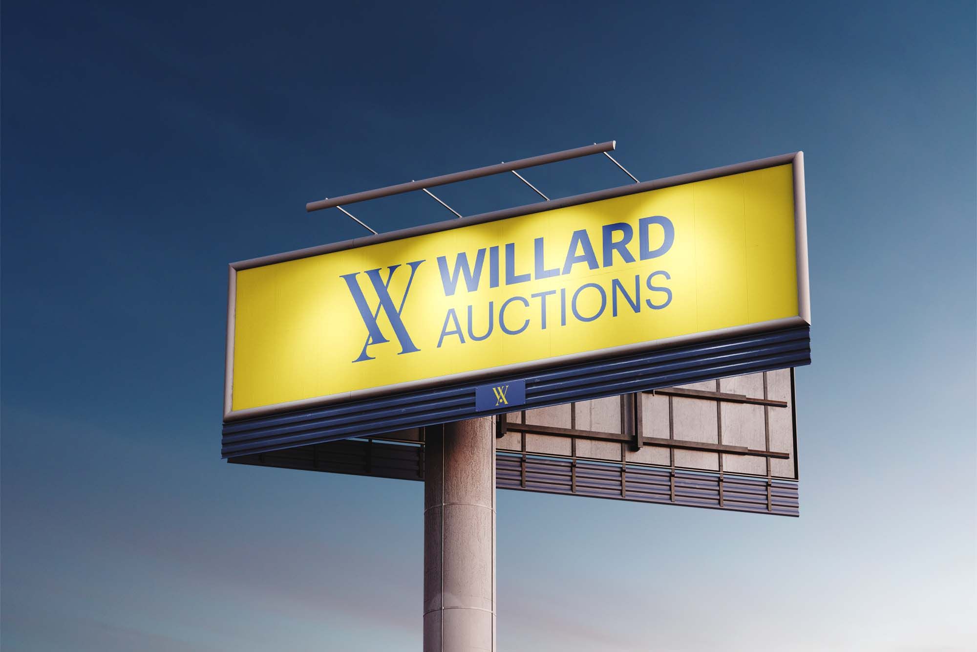 Willard Auctions Billboard